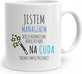 Menedzser Bögre Születésnapi Ajándék fényképes nyomtatással