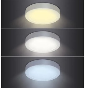 Solight WD170 - LED mennyezeti lámpatest LED/12W/230V 3000/4000/6000K átm. 17 cm fehér