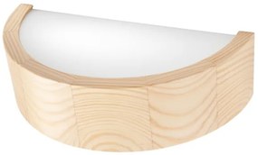 Fali lámpa NATURAL 1xE27/60W/230V fenyő