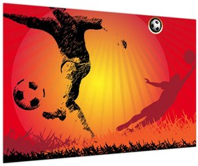 Kép - futball (90x60 cm)