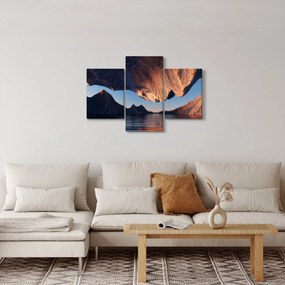 Kép - 3D sziklák (90x60 cm)