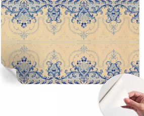 Modern öntapadós fotótapéta Mosható Kék díszek 416x254