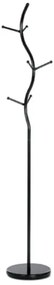 Autronic Ruhaakasztó 180 cm fém fekete 80003-09 BK