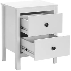 Éjjeliszekrény 61x46 cm fehér