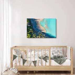 Kép - Kilátás a tóra (90x60 cm)
