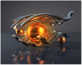 Poszterek 50x40 Absztrakt Golyók a kézben