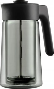 Jacob Jensen Üveg Dugattyús Kávéfőző 0,8 l Termikus Fekete