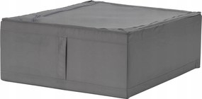 Rendszerező Tároló Doboz Ruha Ágynemű XL Nagy Szürke