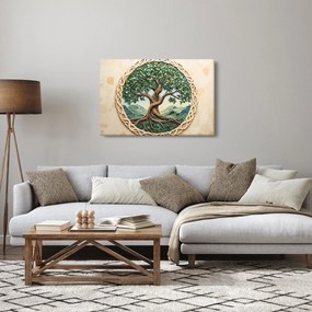 Kép – Fonott életfa (90x60 cm)