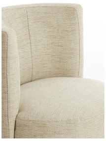 Bézs fotel Kamova – Light &amp; Living