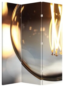 Paraván - Izzó villanykörte (126x170 cm)