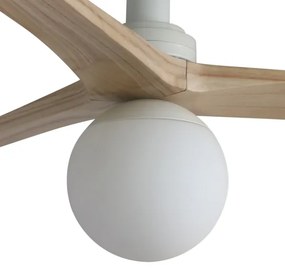 FARO 34281WT-11L KLIMS mennyezeti ventilátor 1xE27/15W/230V fenyő/fehér, 92,5 cm