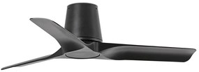 FARO Barcelona FARO 33827 - Mennyezeti ventilátor HEY TUB S fekete átm. 90 cm + távirányítás FA33827