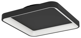 Eglo 901252 - LED Dimmelhető mennyezeti lámpa LORETELLO LED/12W/230V fekete + + távirányító