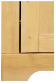Natúr színű borovi fenyő tálalószekrény 180x35 cm Lisa – Støraa