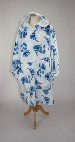 Disney Lilo és Stitch, A csillagkutya Blue belebújós plüss polár takaró, poncsó 7-14 év