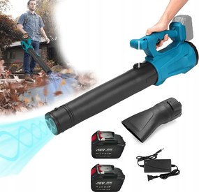 Akkumulátoros Hólevélfúvó kerti fűlevélhez 2 db elem