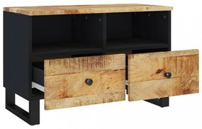 tömör mangófa TV-szekrény 70 x 33 x 46 cm
