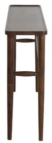 Barna akácfa konzolasztal 30x140 cm Qiano – Light &amp; Living