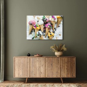 Fagylaltok képe (90x60 cm)