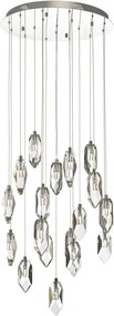 Dar Lighting CRYSTAL CRY1850 Függőlámpa 18x2W/G4/LED
