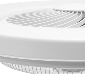 Toolight Szerszámlámpa, LED mennyezeti lámpa ventilátorral APP1552-C, fekete-fehér, OSW-05181