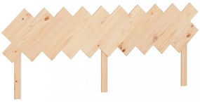 tömör fenyőfa ágyfejtámla 196x3x80,5 cm