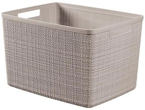 Curver Jute L 20 l taupe tárolódoboz
