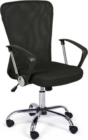 Fekete kárpitozott irodai szék Brisbane – Yes Everyday