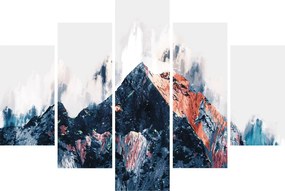 Kép - Absztrakt hegy (150x105 cm)