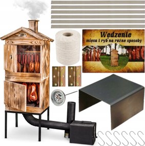 Kerti Füstölő Fa Kétrekeszes Nagy Tűztér Szett Ingyenes Ajándékok