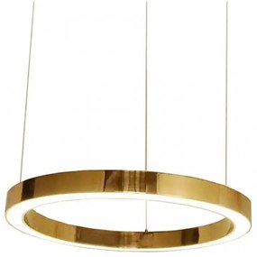 KH Függesztett lámpa  Ring arany - LED, acél