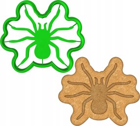 Forma Lyukasztó Mézeskalács kiszúró Halloween Pók Tarantula