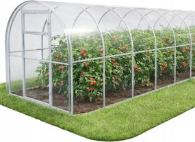 PolikarbonĂĄt ĂŒveghĂĄz Kerti alagĂșt 2x10 m profilok 20x20 polikarbonĂĄt 3mm