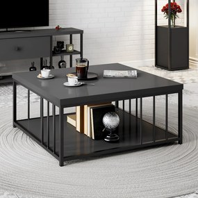 Dohányzóasztal Zen (antracit + fekete). 1073451