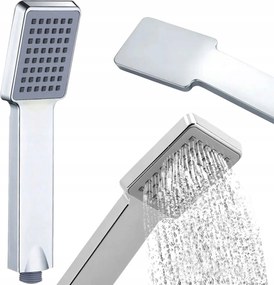 Zuhanyfej Króm Eco Vízkőmentesítő Négyzet Alakú Téglalap