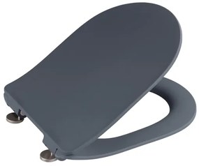WENKO 23828100-WC ülőke SEDILO 45,2x36,2 cm szürke/ezüst