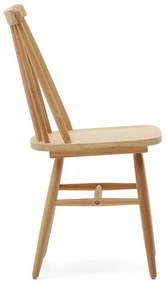 Natúr színű kaucsukfa étkezőszék szett 2 db-os – Kave Home