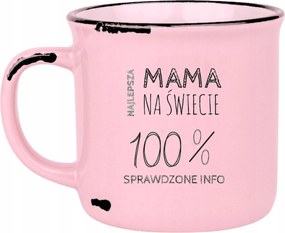 Bögre Rózsaszín Retro Ajándék Vicces Anyák Napja A Legjobb Anya A Világon