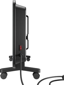 Juskys 2000W elektromos hősugárzó – fekete