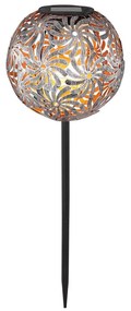 Globo Globo 33632 - Napelemes lámpa LED/0,06W/1,2V ezüst IP44 185x540 mm GL6666