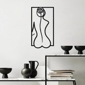 Fém fali dekoráció, 50×27 cm