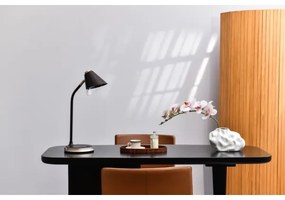 Immax 08971L - FINCH LED asztali lámpa, 9W, 12cm, 230V, barna/arany