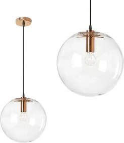 MORETTI MO3491 BULB ROSEGOLD Színű Függeszték 1xE27 60W IP20