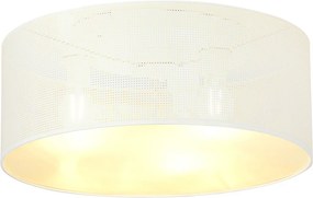 EMITHOR 1147-3 ASTON Ernyős Mennyezeti Lámpa Fehér, Fekete, Arany E27 IP20