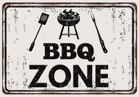 BBQ Zone poszter, fotótapéta, Vlies (104 x 70,5 cm)