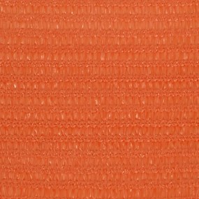 narancssárga HDPE napvitorla 160 g/m² 2,5 x 3,5 m