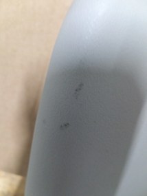 AKCIÓ Világosszürke BALI MARK szék fekete lábakkal II. osztály