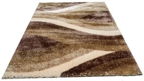 Izolda barna szőnyeg shaggy hosszú szálú 125 x 200 cm