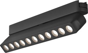 DK/EU-5338-BK Slim magnetic track light AIR GRILL, 12W, 4000K, black color — DK/EU-5338-BK
